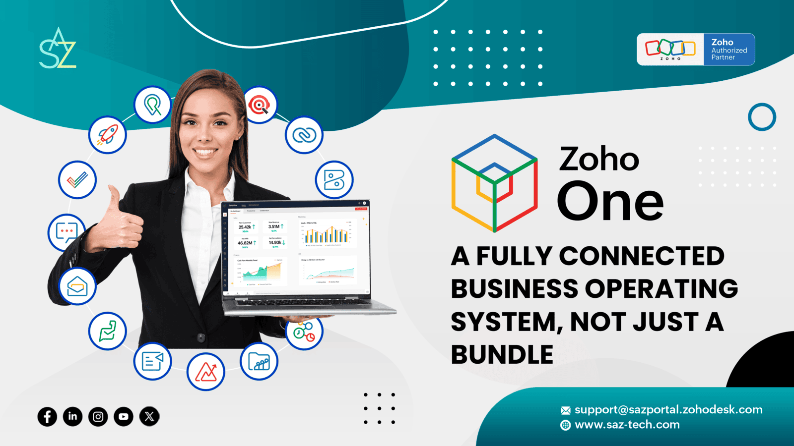 Zoho One: A Fully Connected Business Operating System, Not Just a Bundle   
